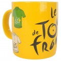Mug céramique jaune 4 maillot