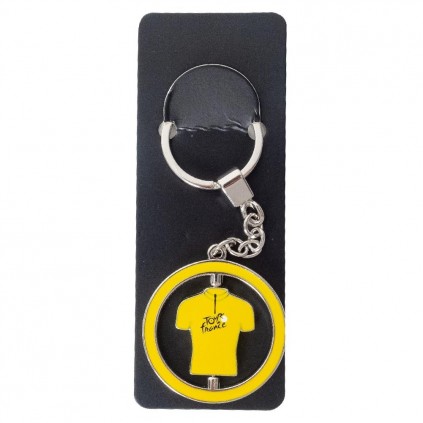 Porte-clés Maillot Jaune Tour de France 2019 Porte-clés Maillot Jaune Tour de France 2019