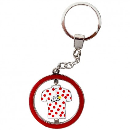 Porte-clés Maillot à pois Tour de France 2019 Porte-clés Maillot à pois Tour de France 2019