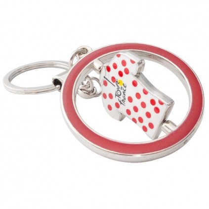 Porte-clés Maillot à pois Tour de France 2019 Porte-clés Maillot à pois Tour de France 2019