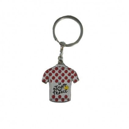 Porte-clefs maillot pois Tour de France Porte-clefs maillot pois Tour de France