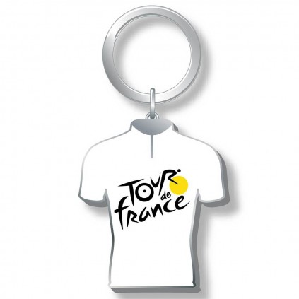 Porte-clefs metal maillot blanc Porte-clefs metal maillot blanc
