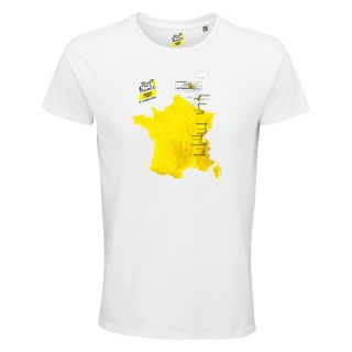 T-shirt BLANC Parcours TDFF 24