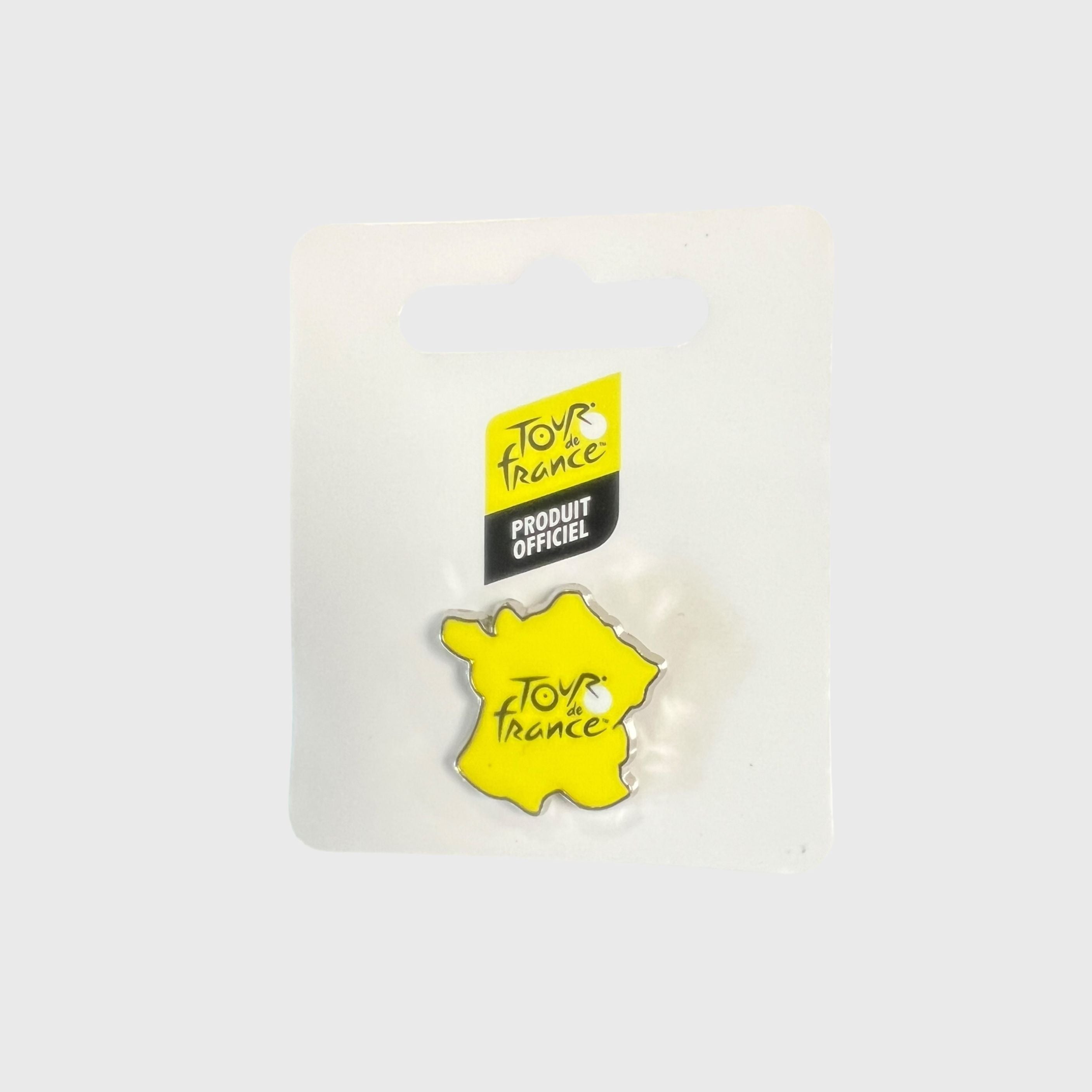 Pin's Tour de France Carte de France