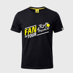 Unisex Black Tour de France Fan T-shirt