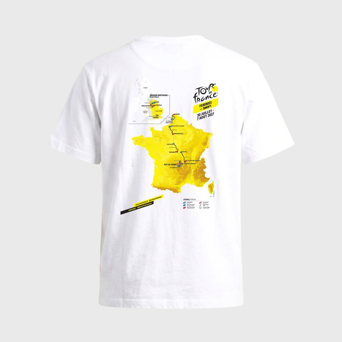 Women's Tour de France 2027 Route T-shirt