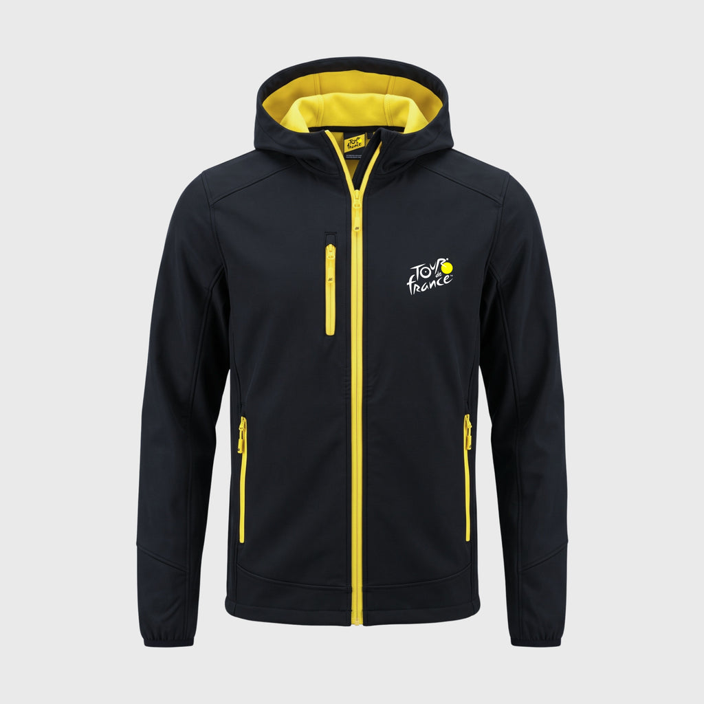 Softshell Tour De France Logo Mixte Noir