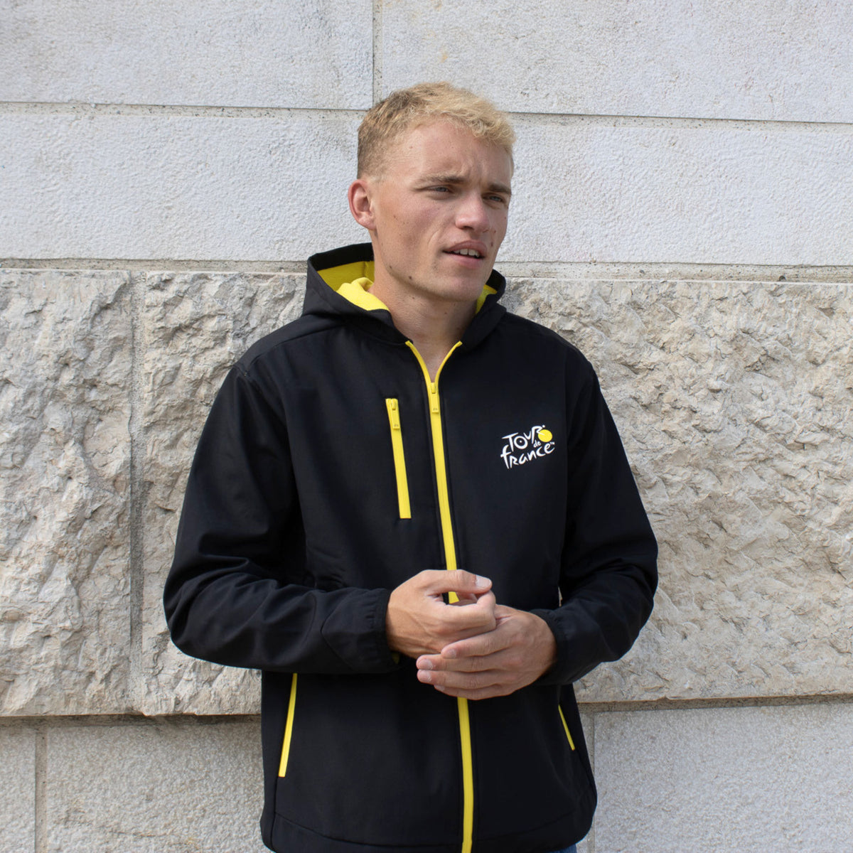 Softshell Tour De France Logo Mixte Noir