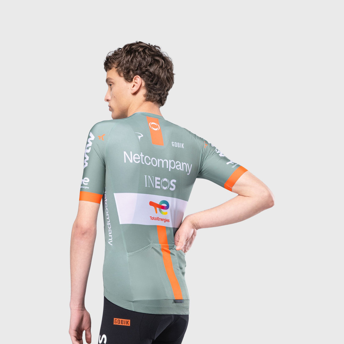 Maillot Netcompany Ineos Gris 2026