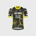 Maillot Cyclisme Enfant VISMA noir TDF 2026