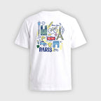 Unisex White Mix-and-Match Tour de France T-Shirt