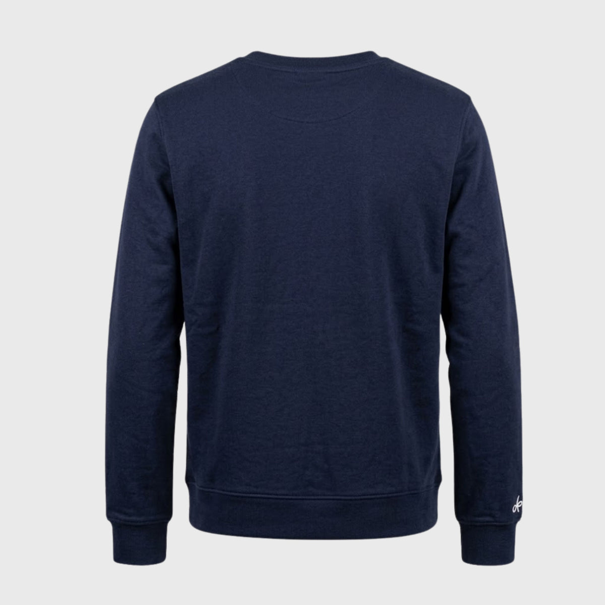 Pull Col Rond Tour De France Vintage Bleu Mixte