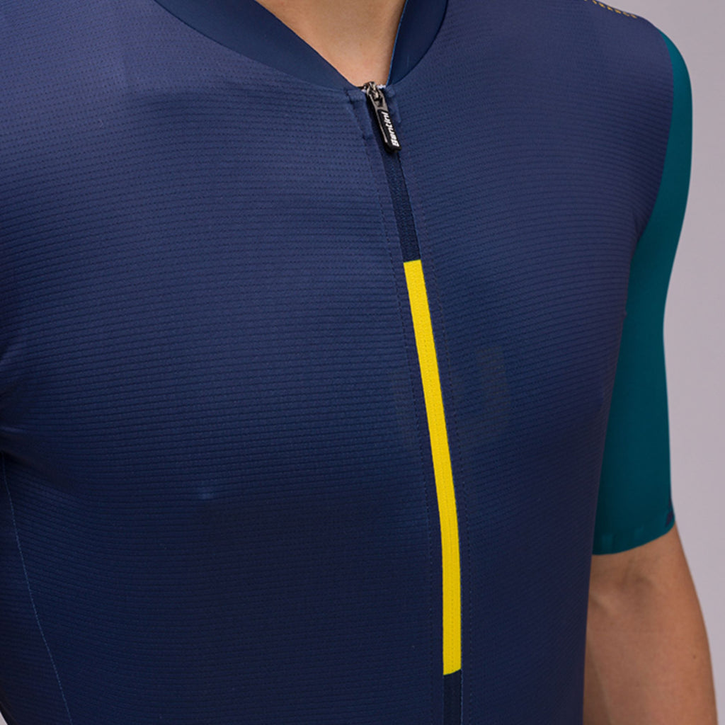 Maillot Cyclisme Santini Le Maillot Jaune Allez  Homme