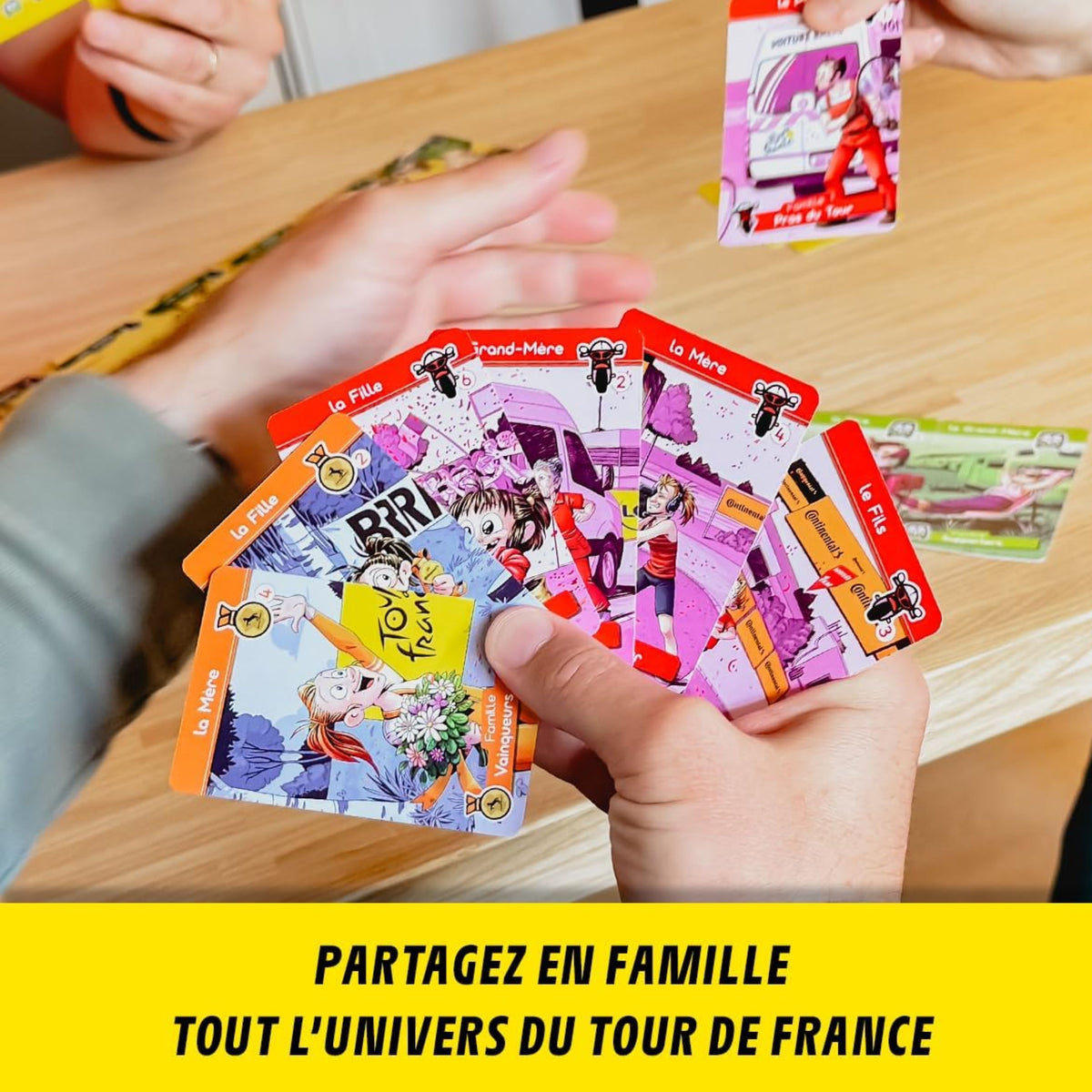 Jeu de 7 familles Tour de France