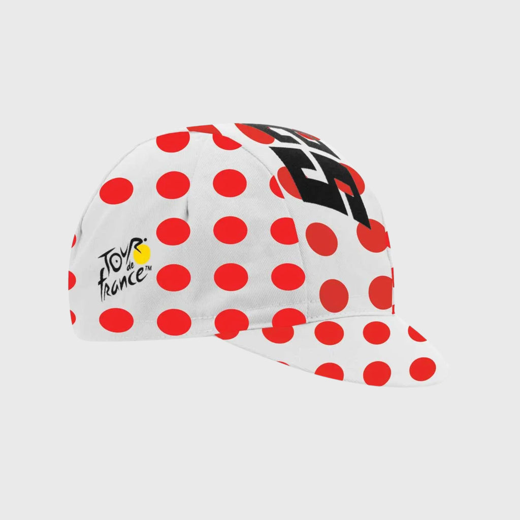 Casquette Tour de France Santini Meilleur Grimpeur Pois Rouge