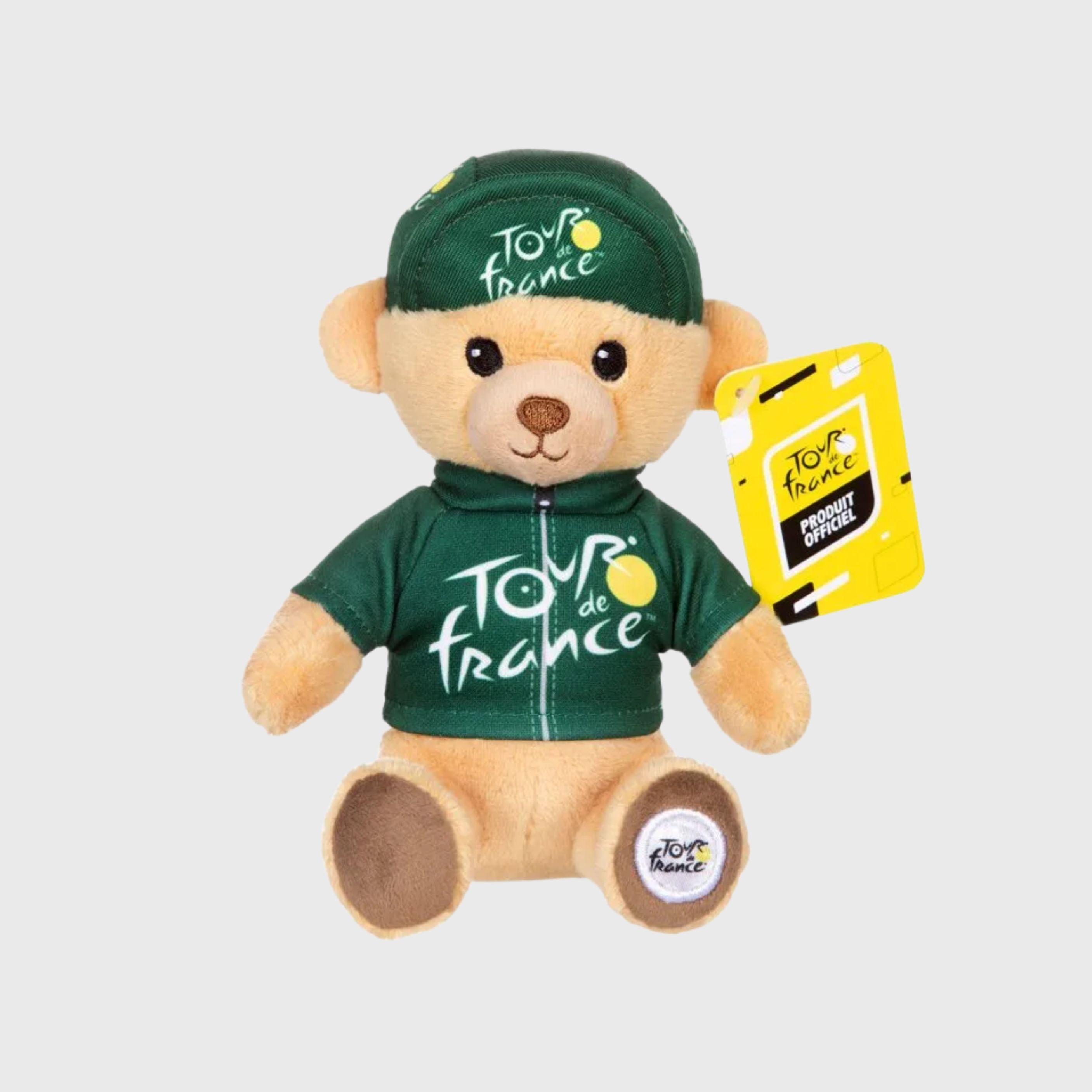 Peluche Tour De France Ours Maillot Vert 15 cm