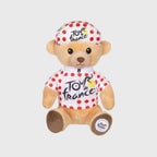 Peluche Tour De France Ours Maillot Pois 15 cm