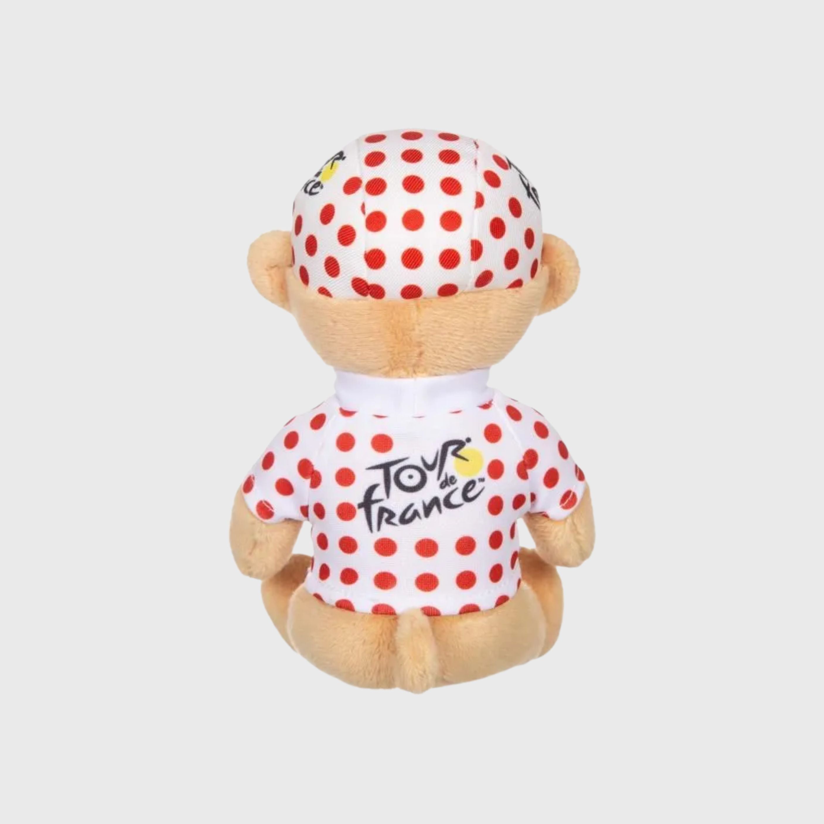 Peluche Tour De France Ours Maillot Pois 15 cm
