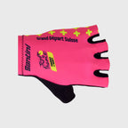Gants Cyclisme Tour De France Femmes 2026 Santini Grand Départ Suisse Fluo Orange