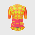 Maillot Cyclisme Tour De France Femmes 2026 Santini Grand Départ Suisse Fluo Orange