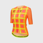 Maillot Cyclisme Tour De France Femmes 2026 Santini Grand Départ Suisse Fluo Orange