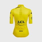 Maillot Cyclisme leader Santini Tour de France Femmes 2026 Jaune