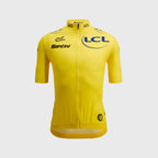 Maillot Cyclisme leader Santini Tour de France Jaune Mixte