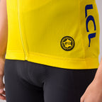 Maillot Cyclisme leader Santini Tour de France Jaune Mixte
