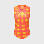 Maillot Sans Manches Cyclisme Tour De France Femmes 2026 Santini Grand Départ Suisse Fluo Orange