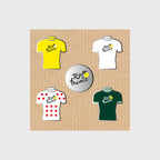 Pin's Tour de France 4 Maillots