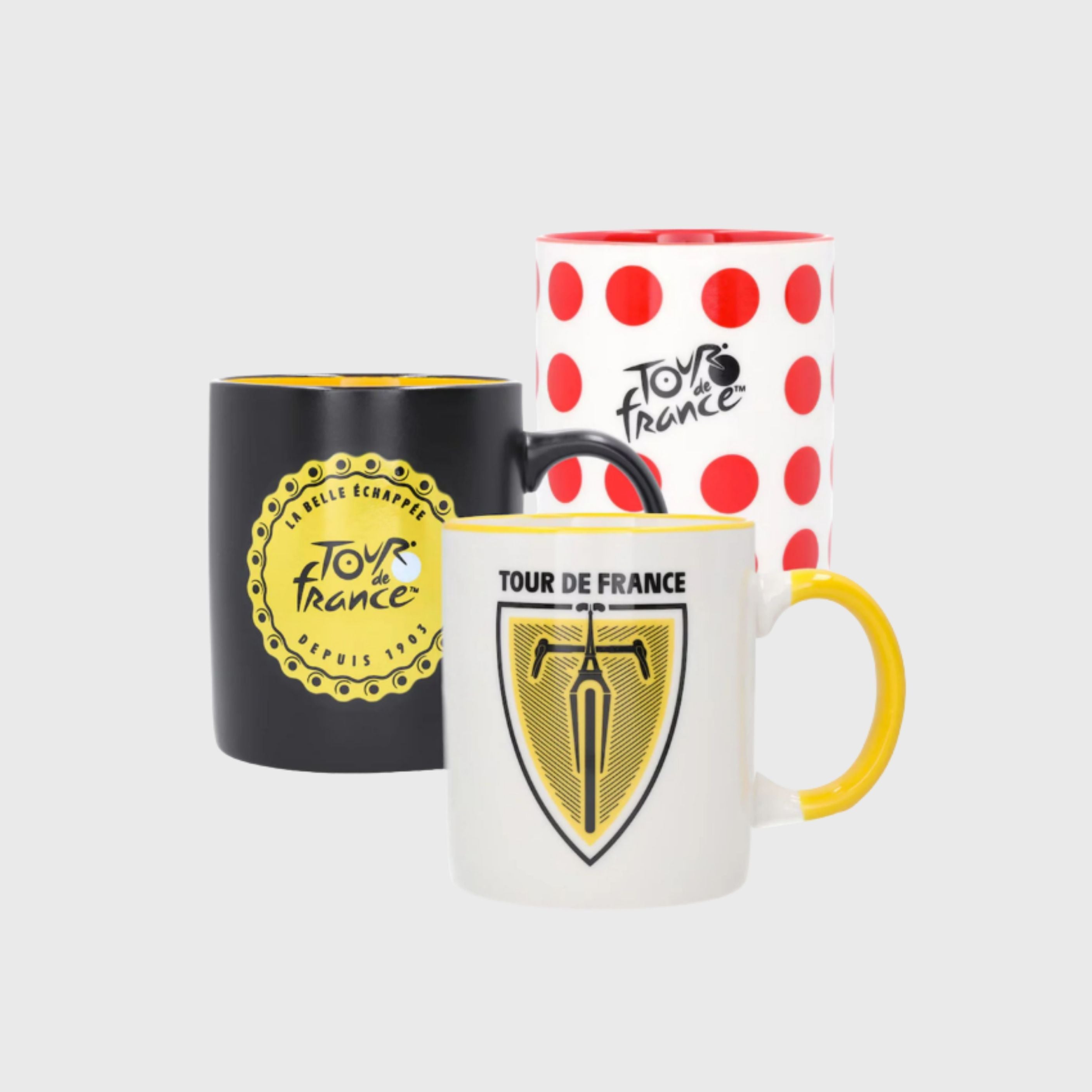 Set de Mugs Tour De France Multicolore