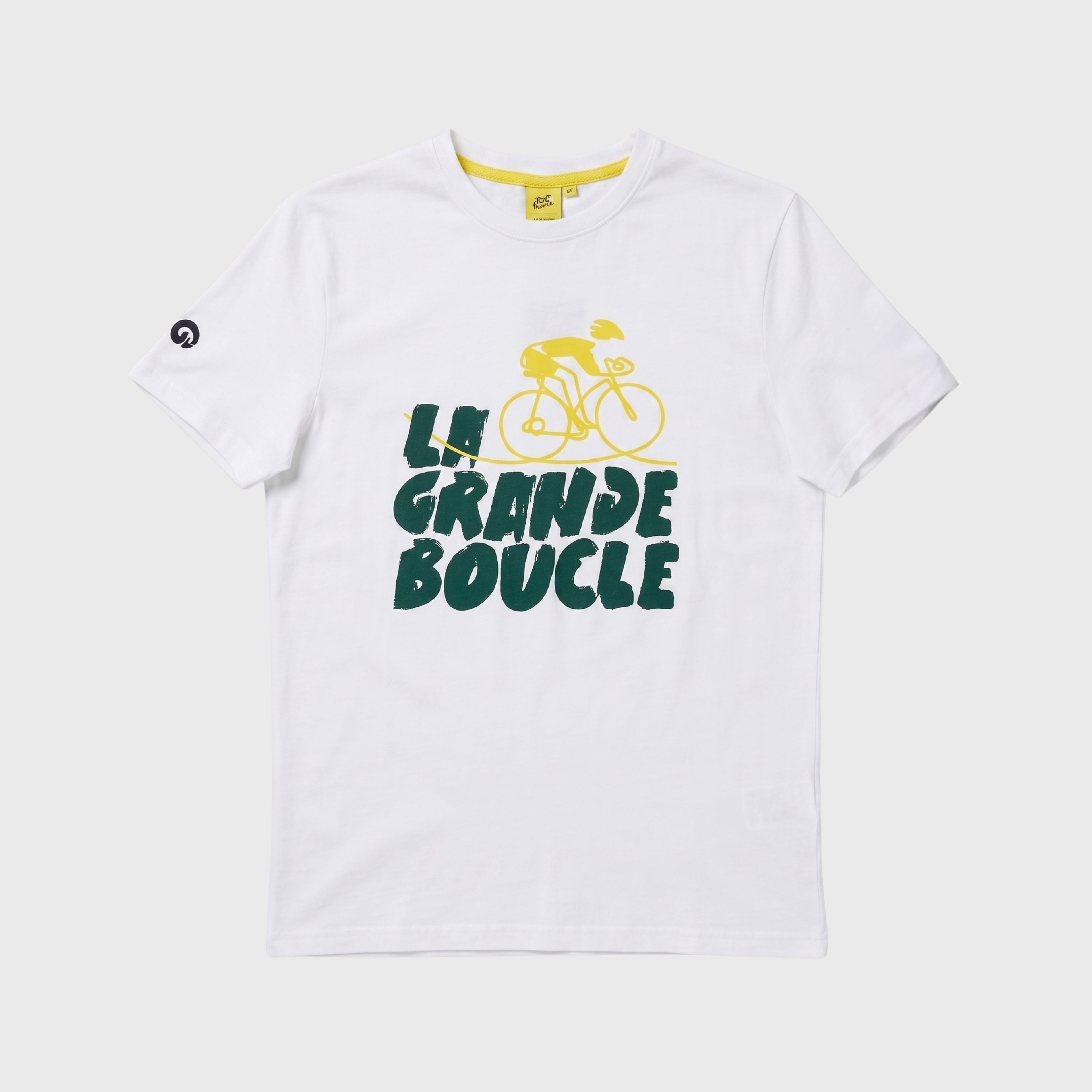 T-shirt Tour de France Boucle Femme Blanc