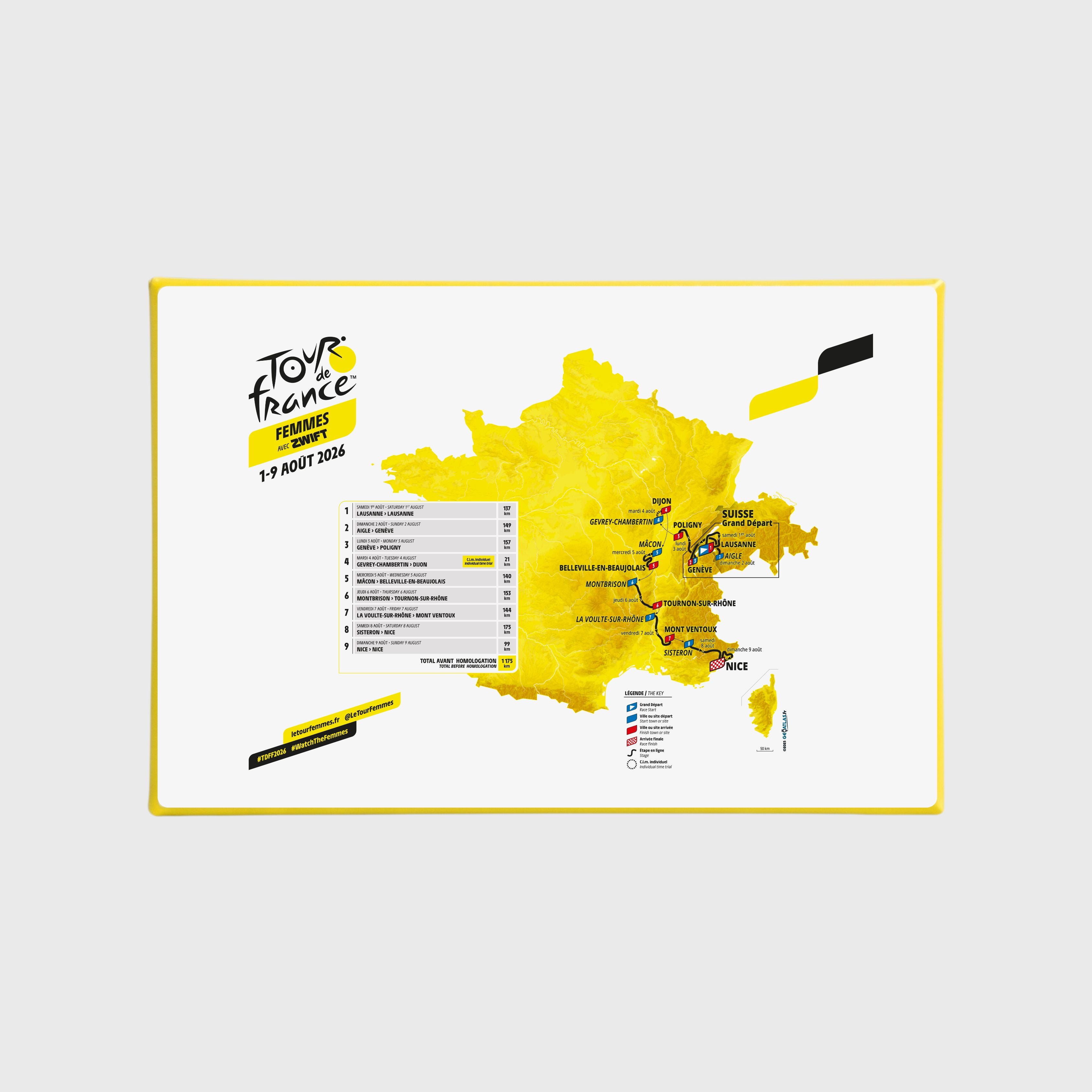 Magnet Tour de France Women Route 2026