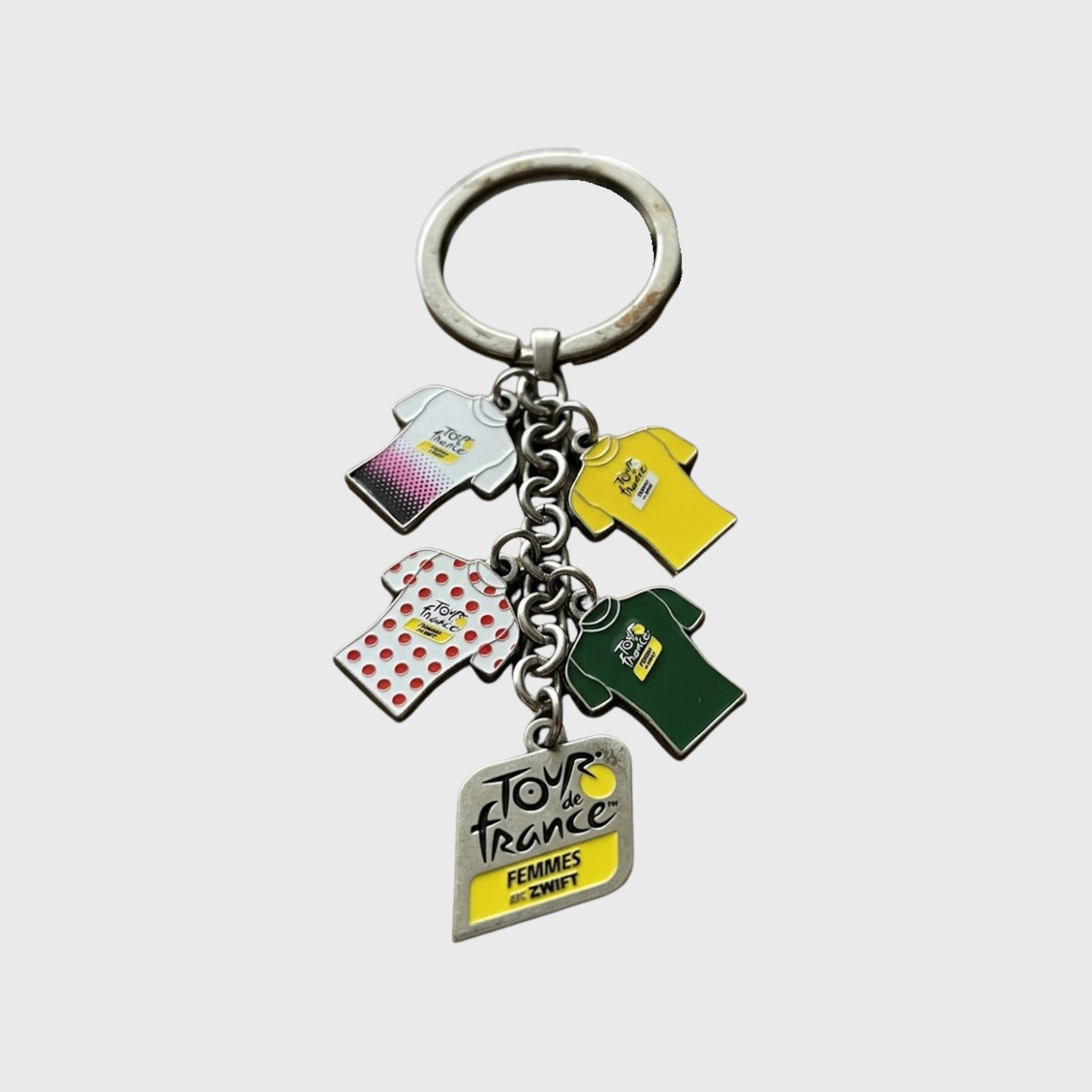 Tour de France Femmes Jerseys Keyring