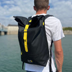 Tour De France Logo Black Backpack